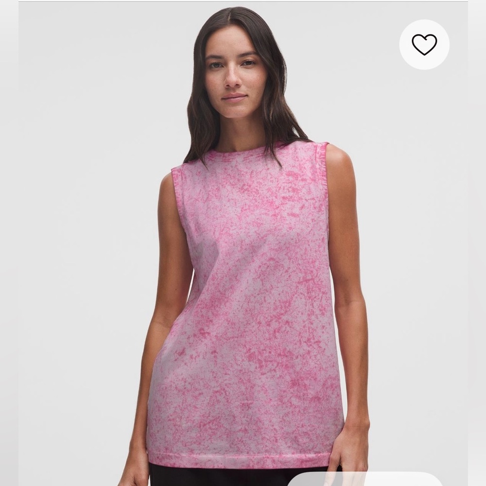 lululemon organic cotton tank top